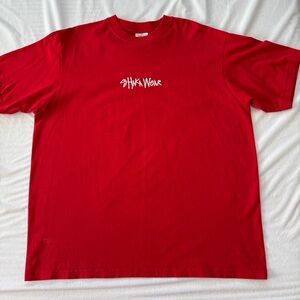 Shaka Wear Men's Vibrant Red Short Sleeve Tee